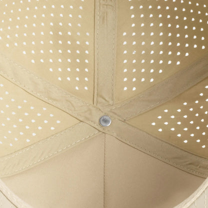 Tan Cursive Hat
