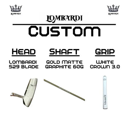 Lombardi Golf Custom 529 Blade Golf Putter - GOLF LEAGUE