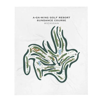 The Golf Club at Red Rock, South Dakota - Printed Golf Courses