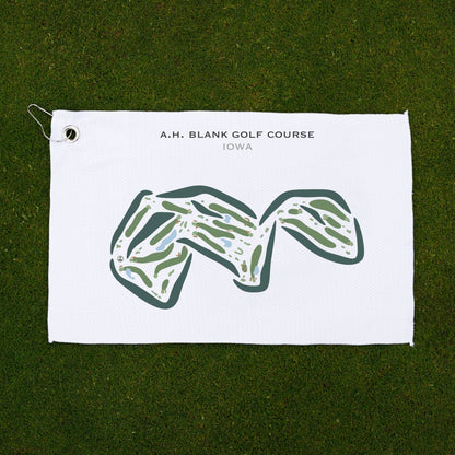 A.H. Blank Golf Course, Iowa - Printed Golf Courses