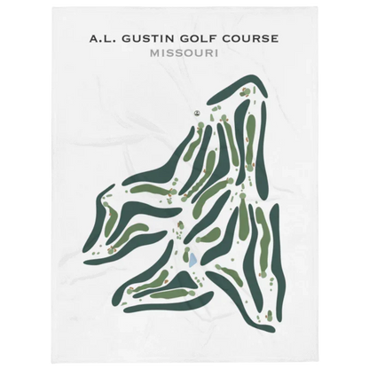 A. L. Gustin Golf Course, Missouri - Printed Golf Courses