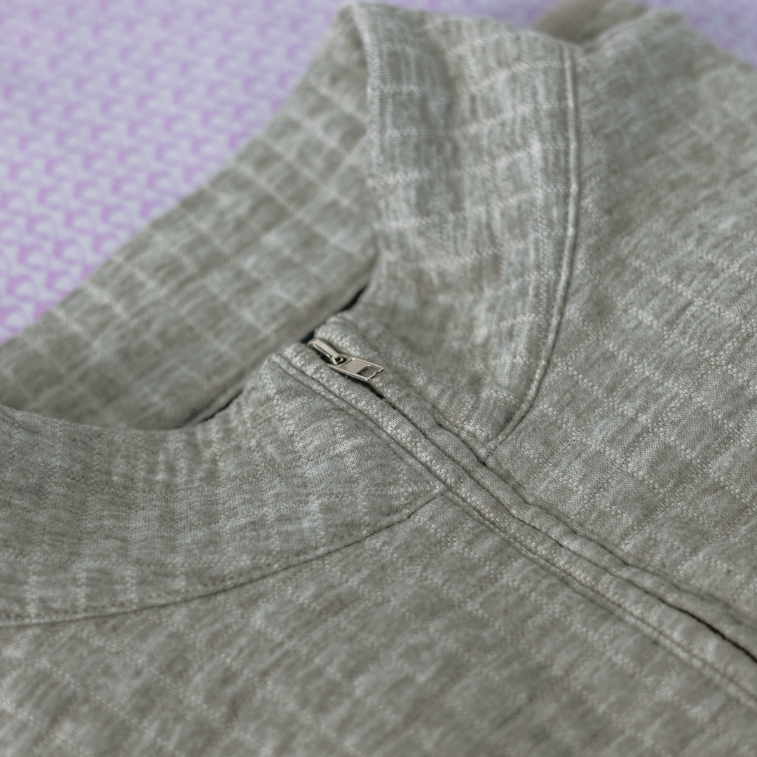 The Quilted Pullover