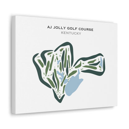 AJ Jolly Golf Course, Kentucky - Printed Golf Courses
