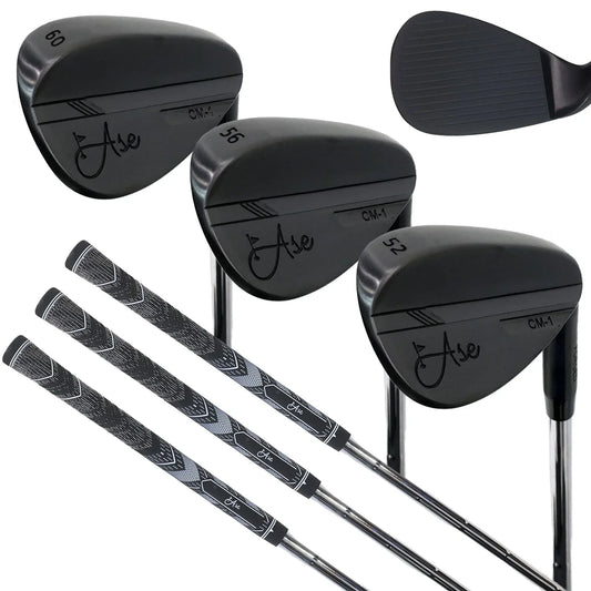 Ase BLACKOUT 3-Piece Wedge Set (52,56,60) - GOLF LEAGUE