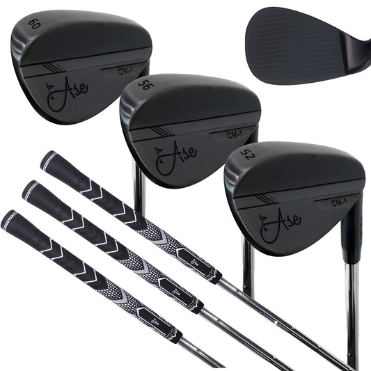 Ase BLACKOUT 3-Piece Wedge Set (52,56,60)