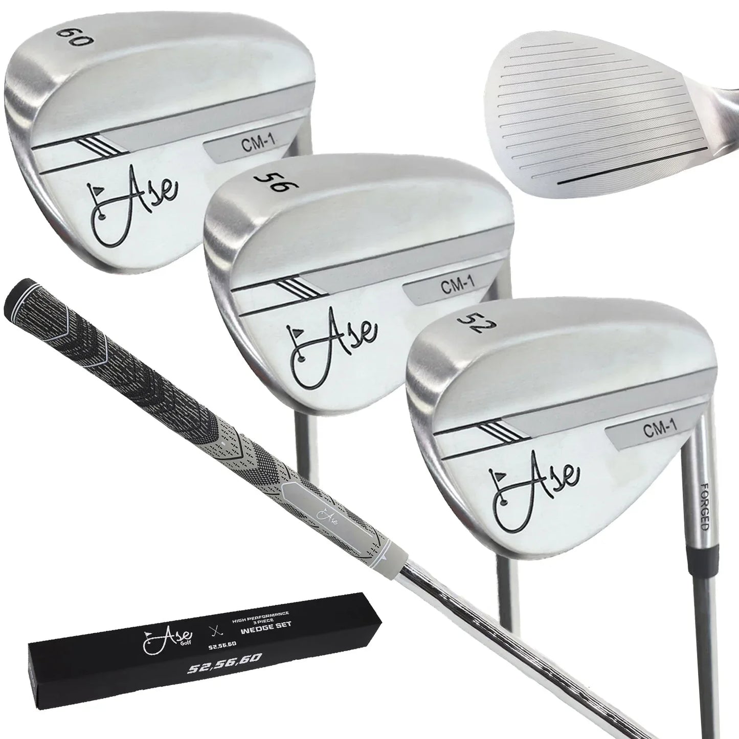 Ase 3-Piece Wedge Set (52,56,60) - GOLF LEAGUE