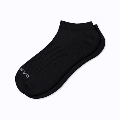 ANK-SL-9000-ankle-nylon-solid_black_flat-lil-062023 - GOLF LEAGUE