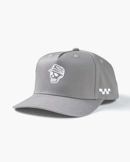 A-Player Skull Caddie Hat - Light Grey