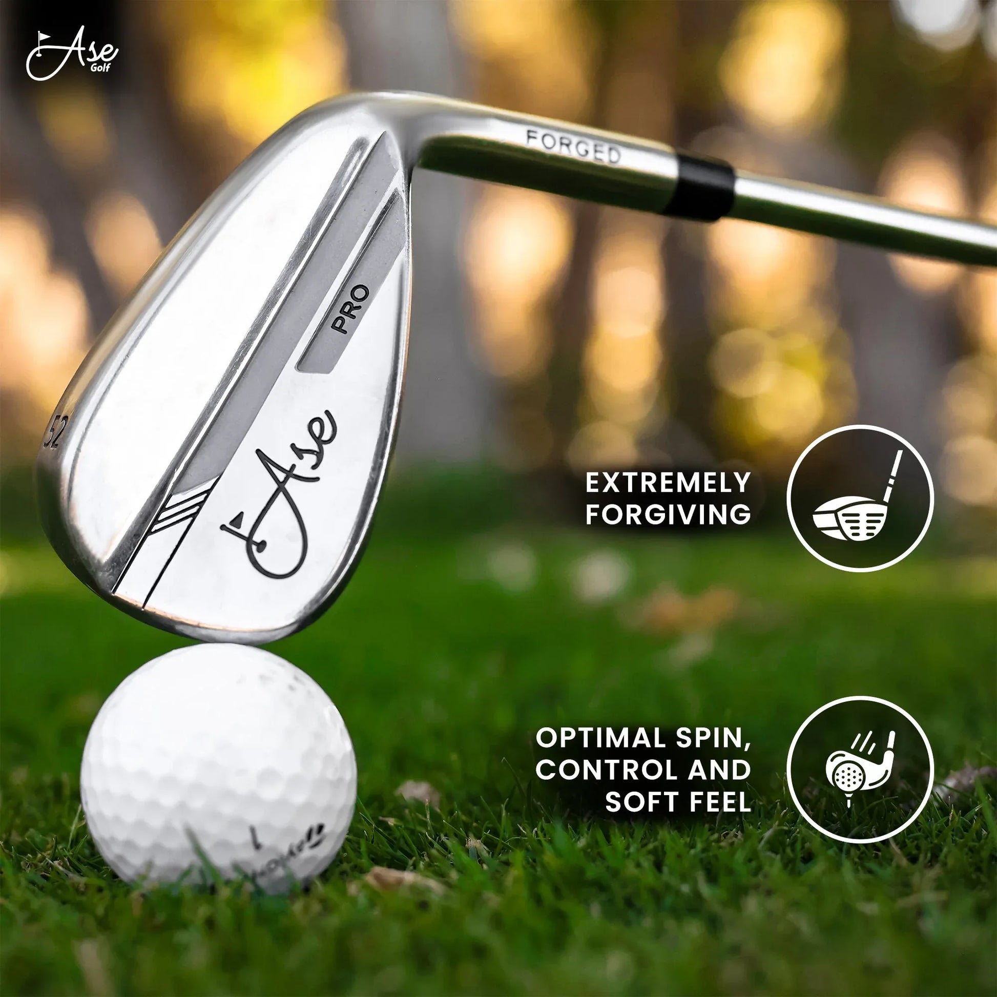 Ase 3-Piece Wedge Set (52,56,60) - GOLF LEAGUE