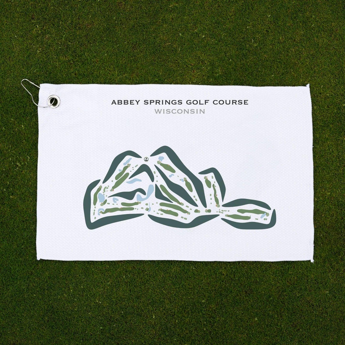 Abbey Springs Golf Course, Wisconsin - Printed Golf Courses