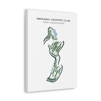 Abenaqui Country Club, New Hampshire - Printed Golf Course