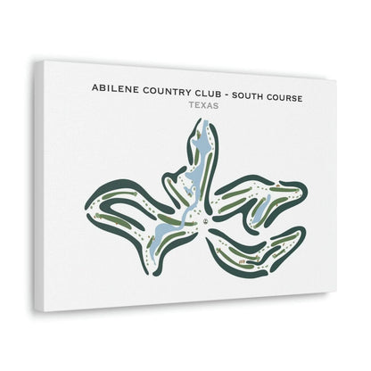 Abilene Country Club - South Course, Texas - Printed Golf Courses