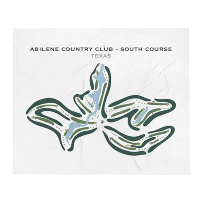 Abilene Country Club - South Course, Texas - Printed Golf Courses
