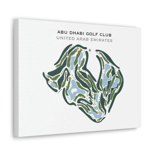 Abu Dhabi Golf Club, United Arab Emirates - Printed Golf Courses