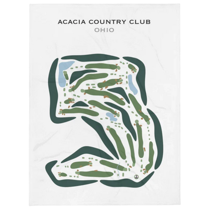 Acacia Country Club, Ohio - Printed Golf Courses