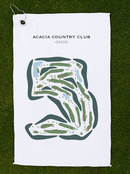 Acacia Country Club, Ohio - Printed Golf Courses