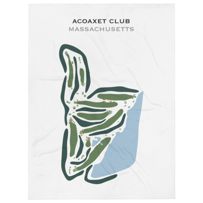 Acoaxet Club, Massachusetts - Printed Golf Courses