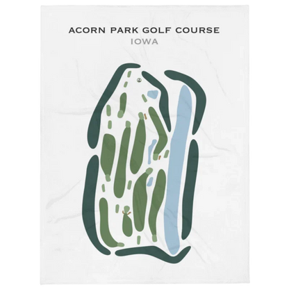 Acorn Park Golf Course, Iowa - Printed Golf Course