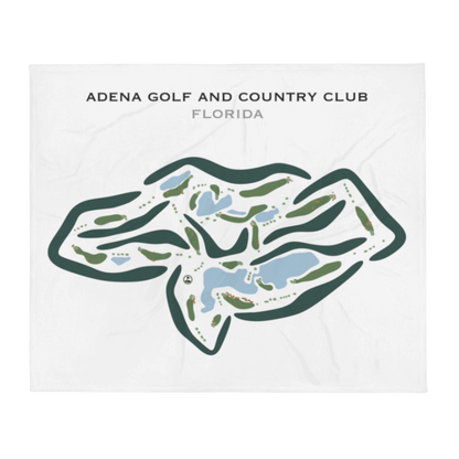 Adena Golf and Country Club, Florida - Printed Golf Courses