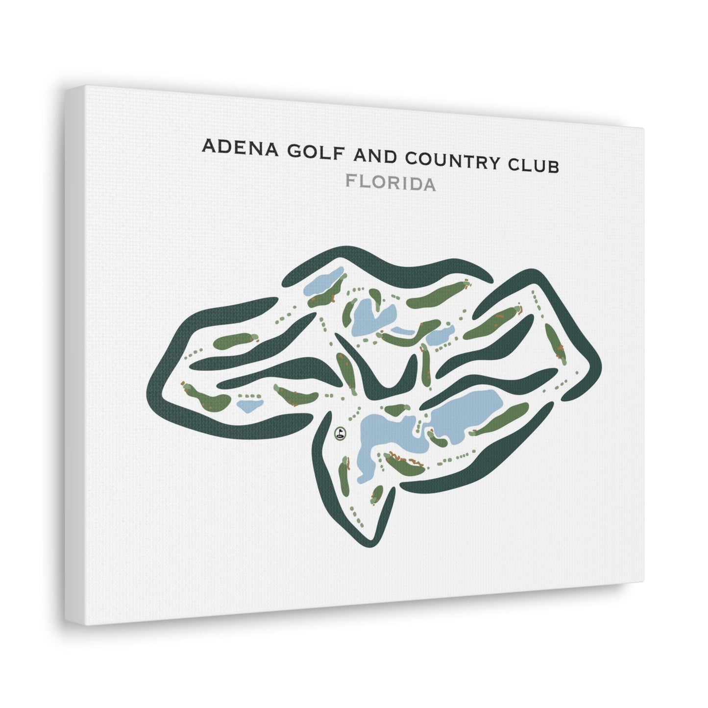 Adena Golf and Country Club, Florida - Printed Golf Courses
