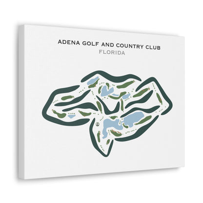 Adena Golf and Country Club, Florida - Printed Golf Courses