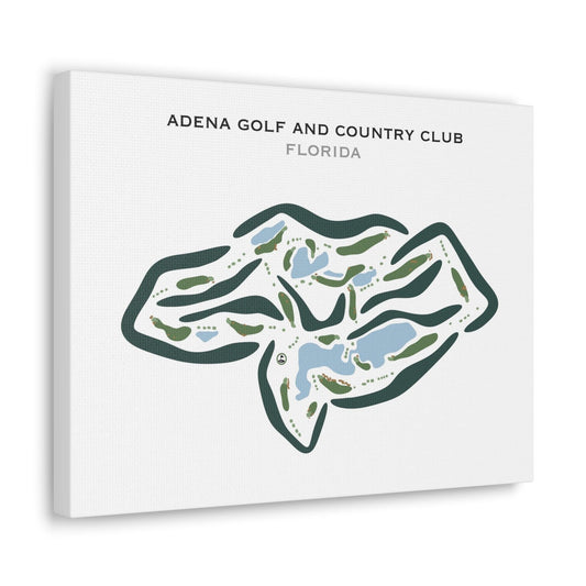 Adena Golf and Country Club, Florida - Printed Golf Courses