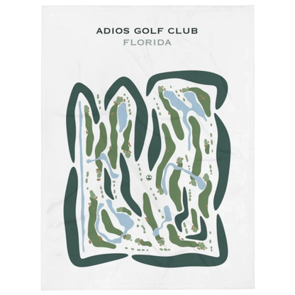 Adios Golf Club, Florida - Printed Golf Course