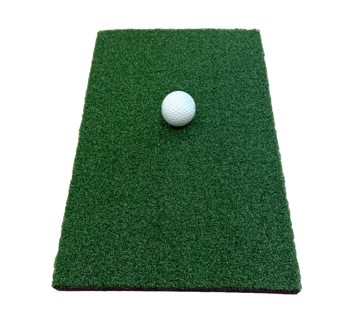 Golf Chipping Mat (16in x 10in) - Portable Practice Hitting Mat for Home with Real Turf