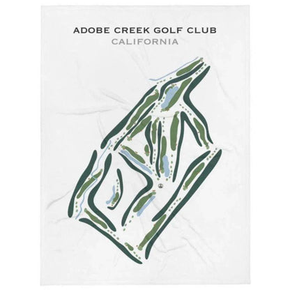 Adobe Creek Golf Club, California - Printed Golf Courses