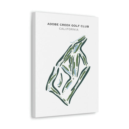 Adobe Creek Golf Club, California - Printed Golf Courses