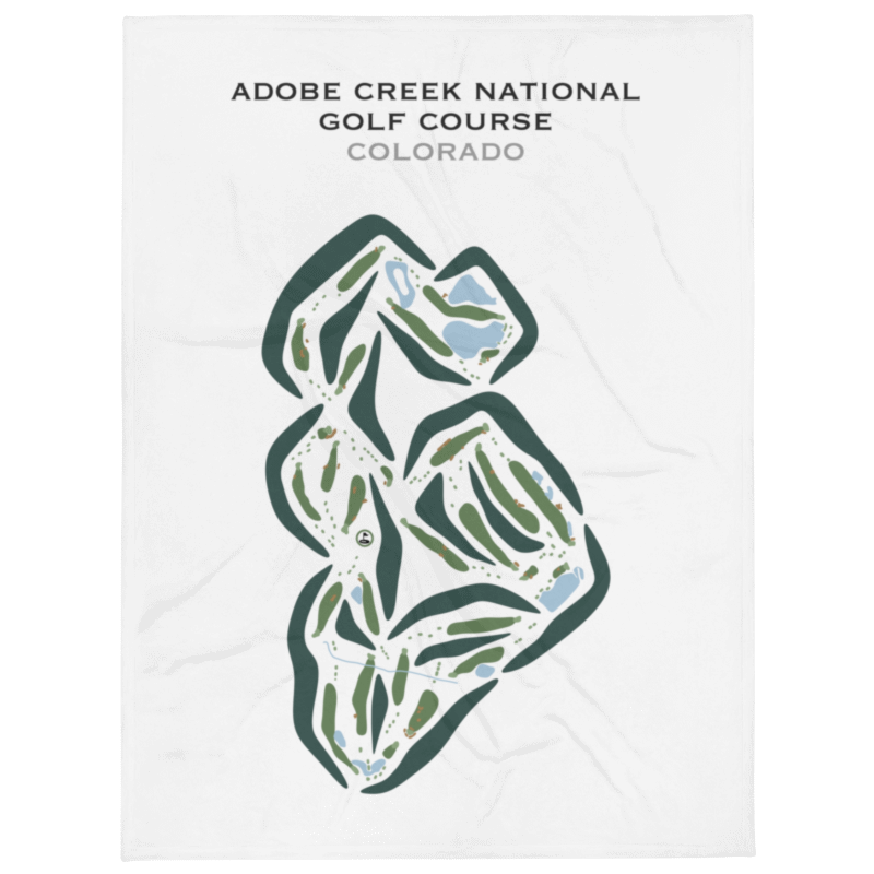 Adobe Creek National Golf Course, Colorado - Printed Golf Courses
