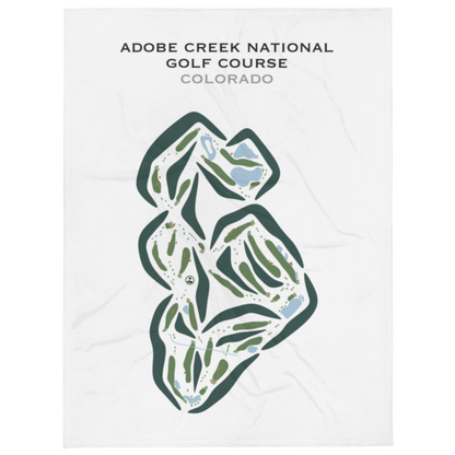 Adobe Creek National Golf Course, Colorado - Printed Golf Courses