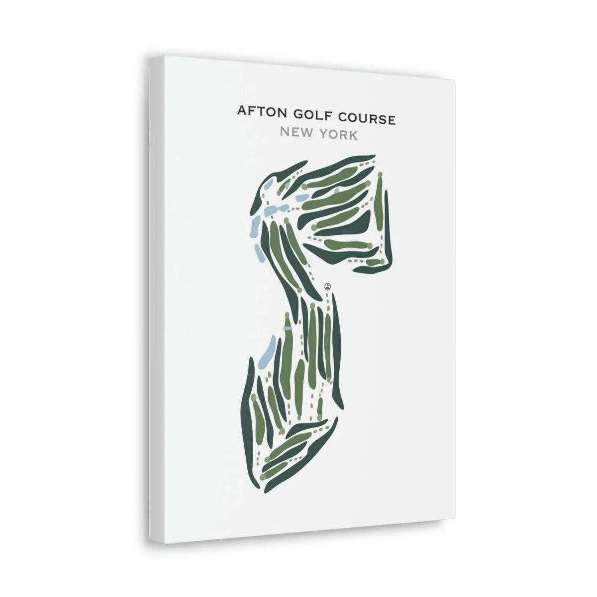 Afton Golf Course, New York - Printed Golf Courses