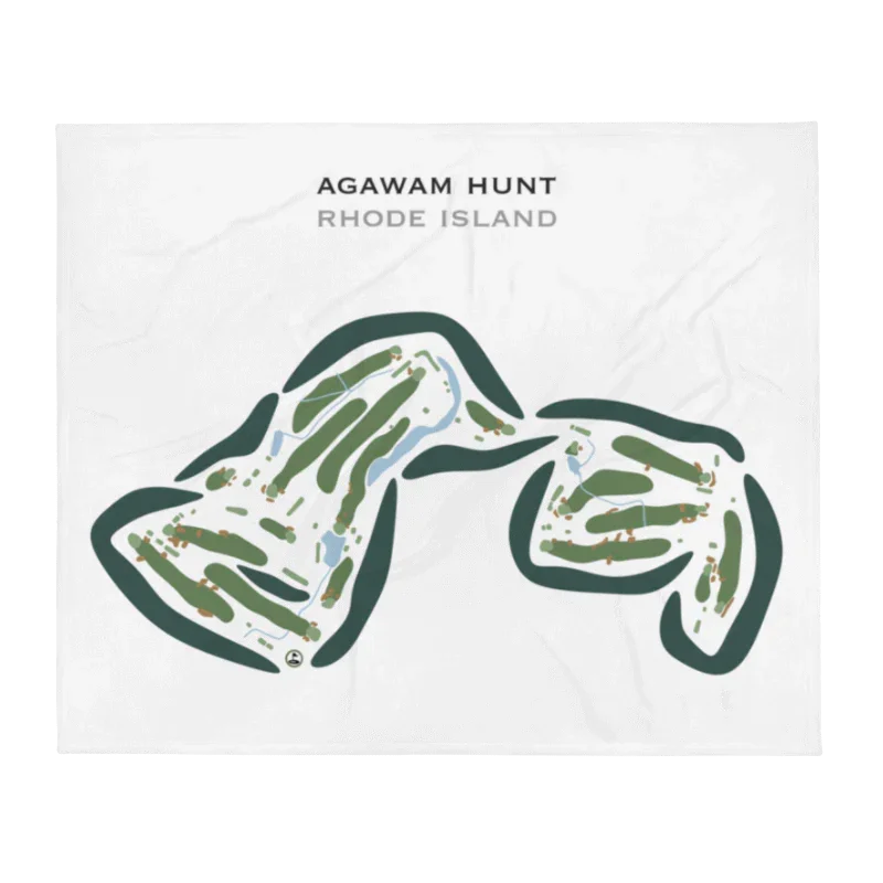 Agawam Hunt, Rhode Island - Printed Golf Courses