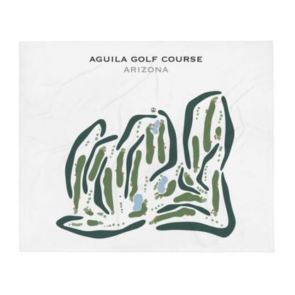 Aguila Golf Course, Arizona - Printed Golf Courses