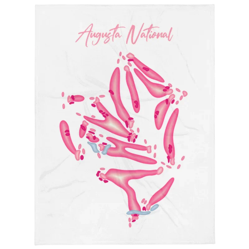 Augusta National Golf Club, Georgia | Breast Cancer Edition - Printed Golf Course