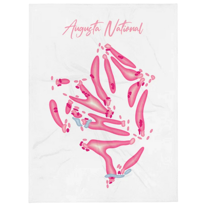 Augusta National Golf Club, Georgia | Breast Cancer Edition - Printed Golf Course