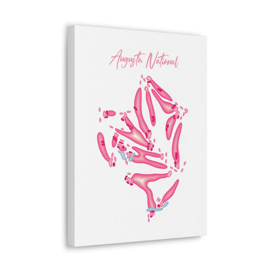 Augusta National Golf Club, Georgia | Breast Cancer Edition - Printed Golf Course