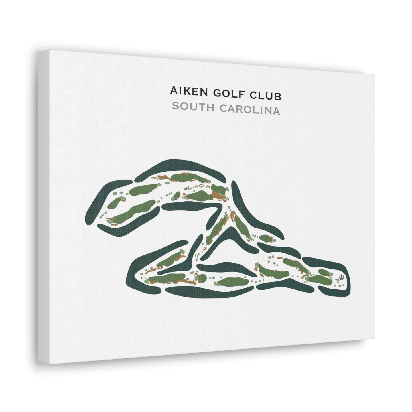 Aiken Golf Club, South Carolina - Printed Golf Courses