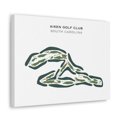 Aiken Golf Club, South Carolina - Printed Golf Courses