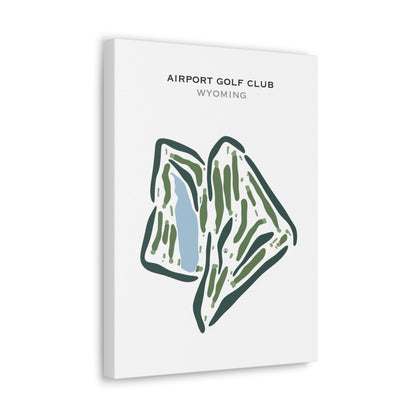 Airport Golf Club, Wyoming - Printed Golf Courses
