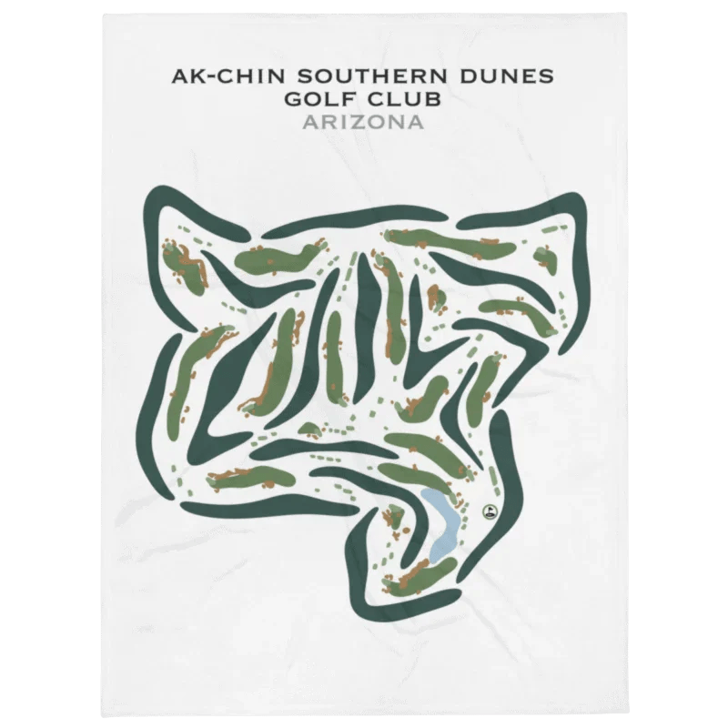 Ak-Chin Southern Dunes Golf Club, Arizona - Printed Golf Courses