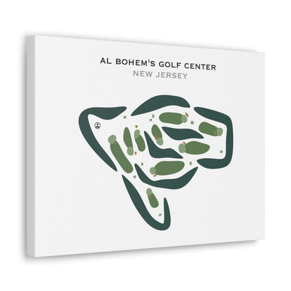 Al Bohem's Golf Center, New Jersey - Printed Golf Courses