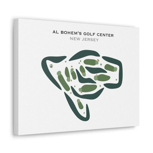 Al Bohem's Golf Center, New Jersey - Printed Golf Courses