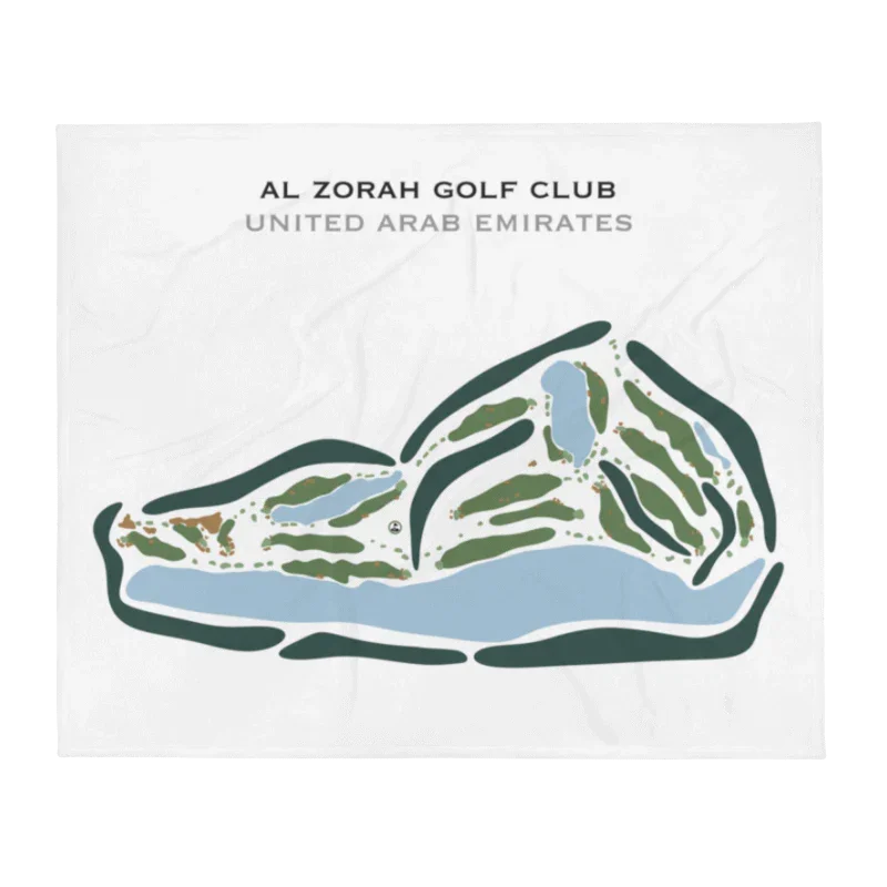 Al Zorah Golf Club, United Arab Emirates - Printed Golf Courses