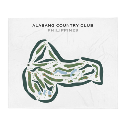 Alabang Country Club, Philippines - Printed Golf Courses