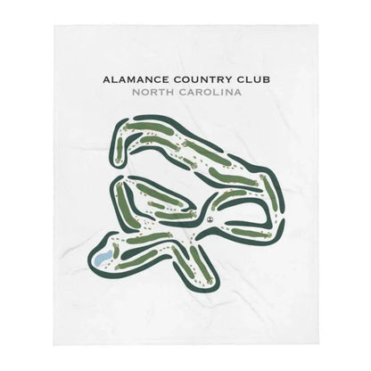 Alamance Country Club, North Carolina - Printed Golf Courses