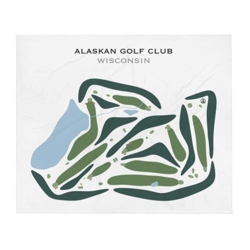 Alaskan Golf Club, Wisconsin - Printed Golf Courses