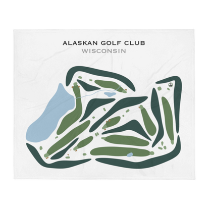Alaskan Golf Club, Wisconsin - Printed Golf Courses