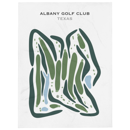Albany Golf Club, Texas - Printed Golf Courses